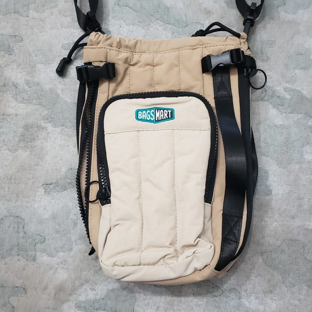 Bagsmart‎ Camara Bag Tan 7x11
